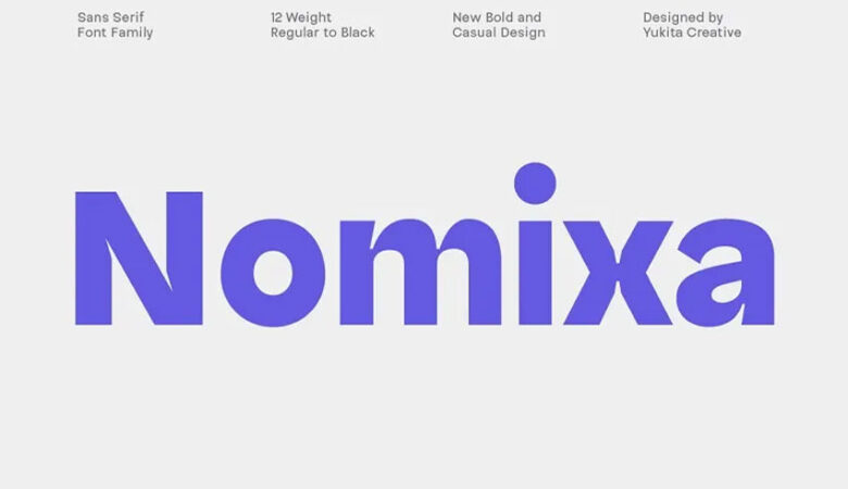 Nomixa Font