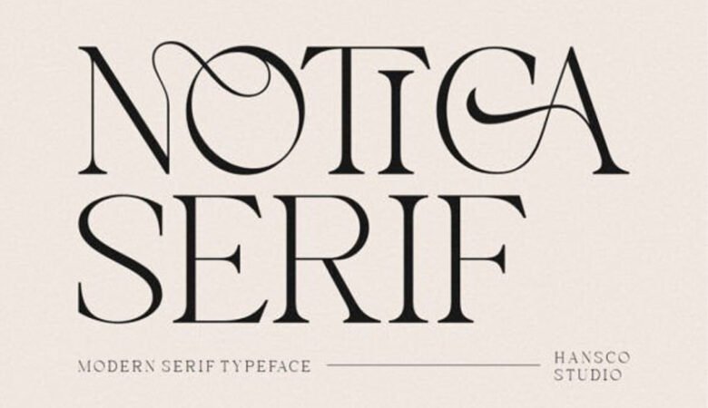 Notica Serif Font