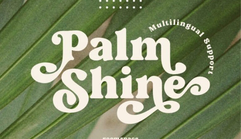 Palm Shine Font