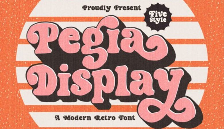 Pegia Display Font