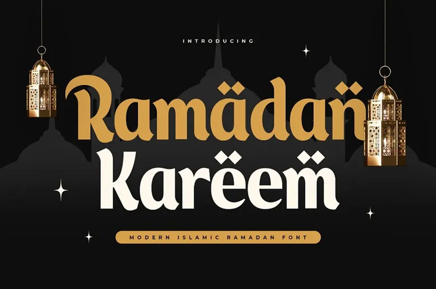 Ramadan Kareem Font