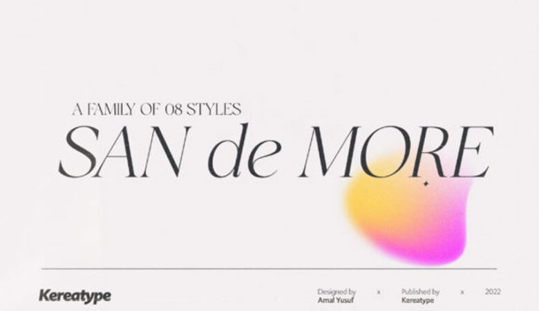 San De More Font