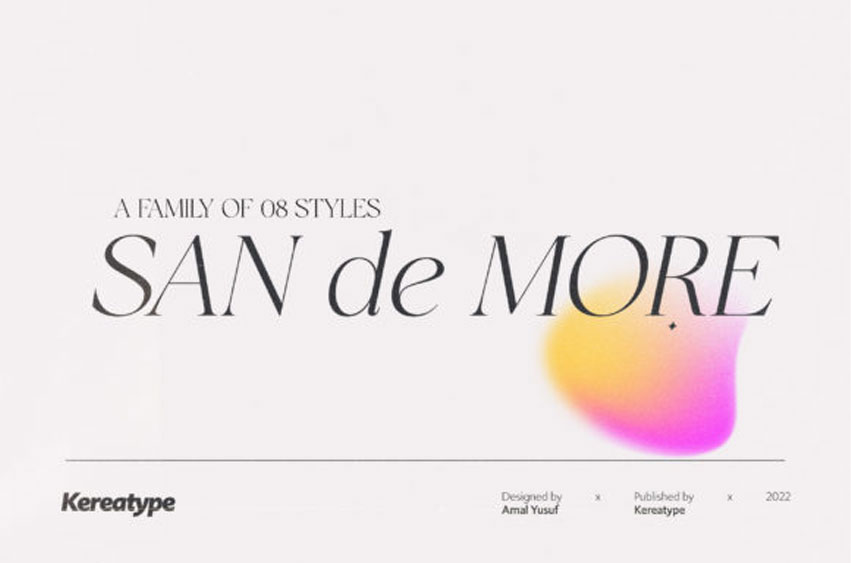 San De More Font