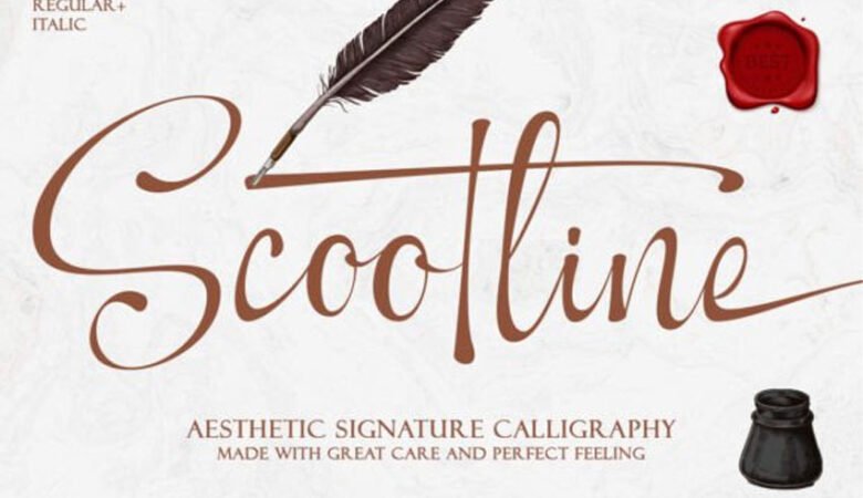 Scootline Font