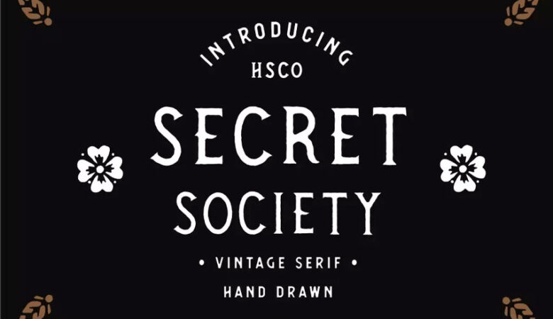 Secret Society Font