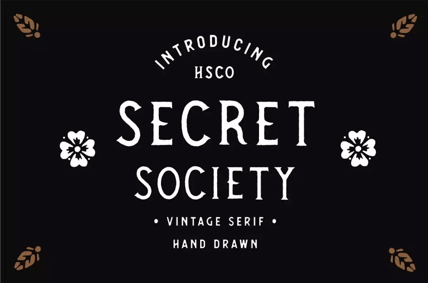 Secret Society Font