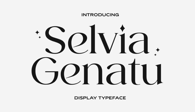 Selvia Genatu Font