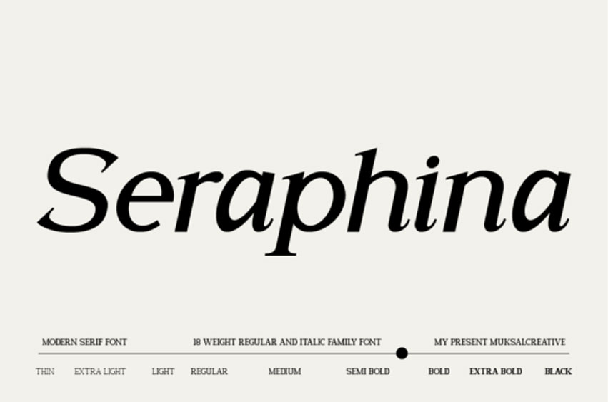 Seraphina Modern Font