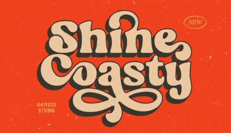 Shine Coasty Font