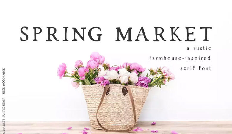 Spring Market Font