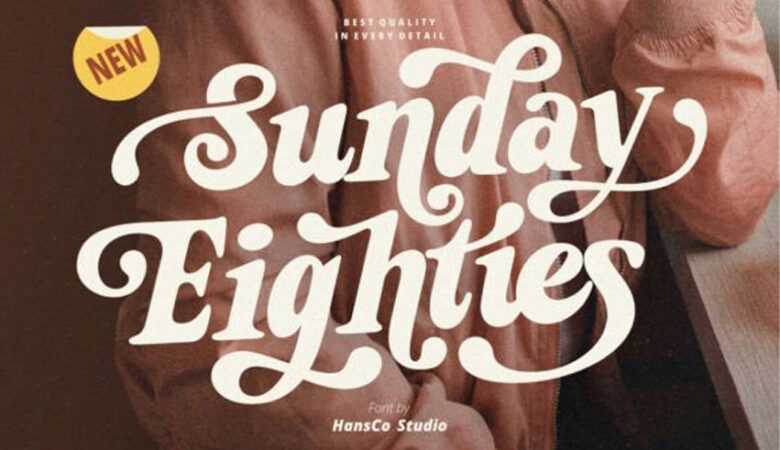 Sunday Eighties Font