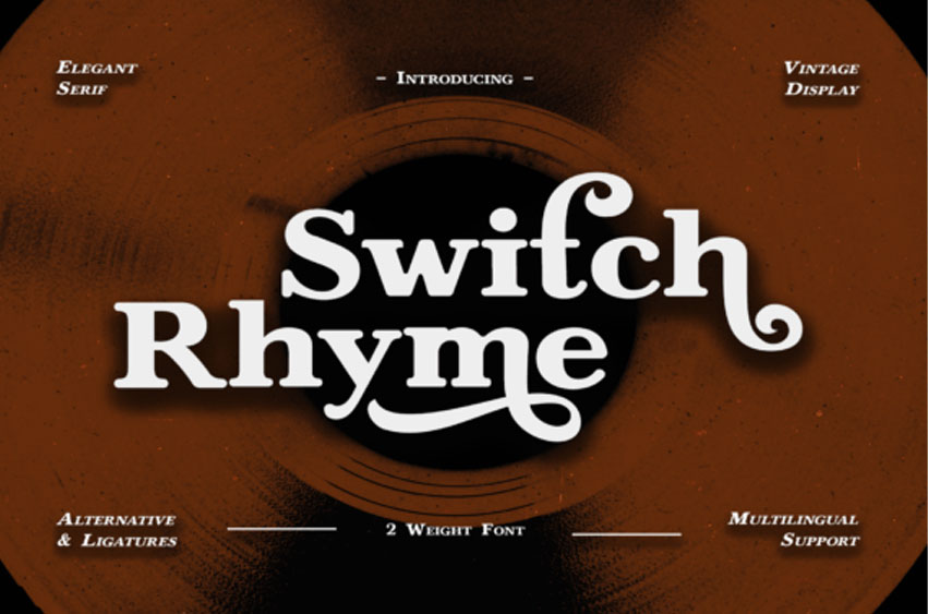 Switch Rhyme Font