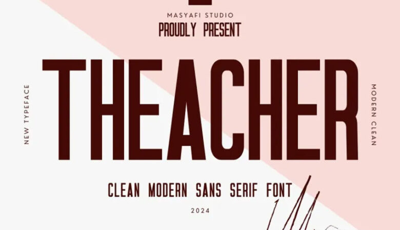 Teacher Font