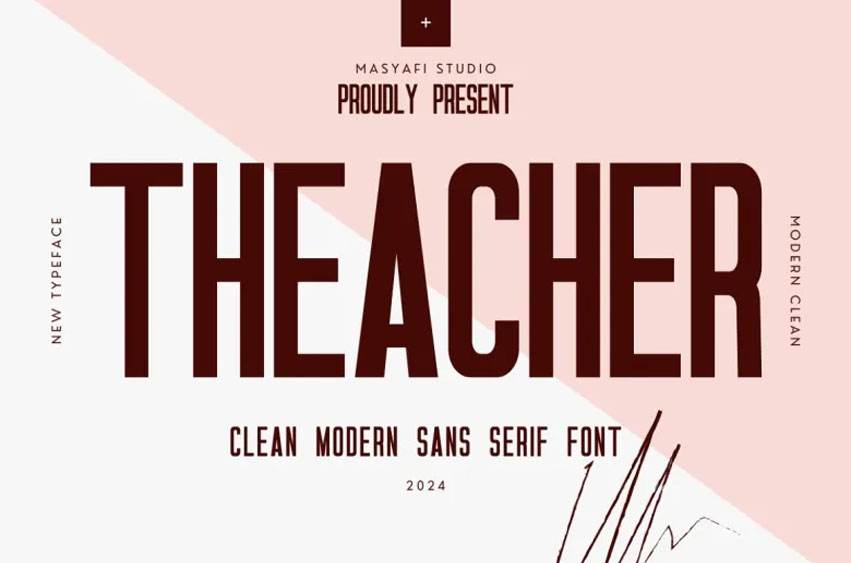 Teacher Font