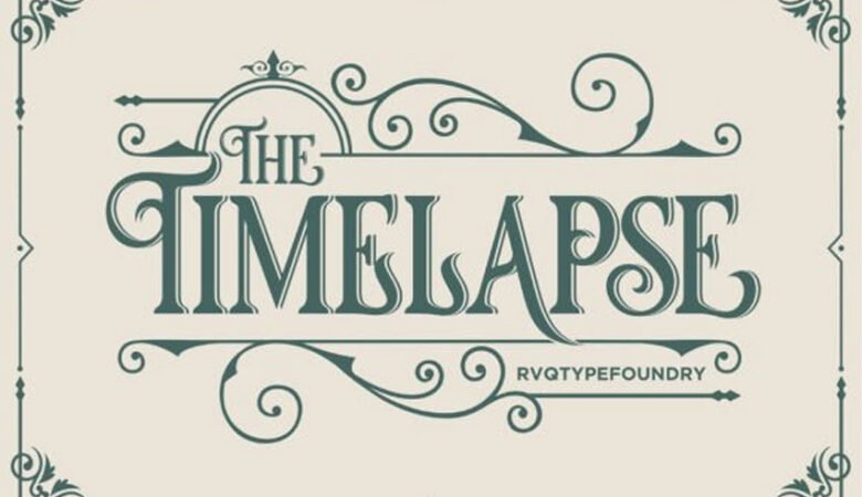 Timelapse Font