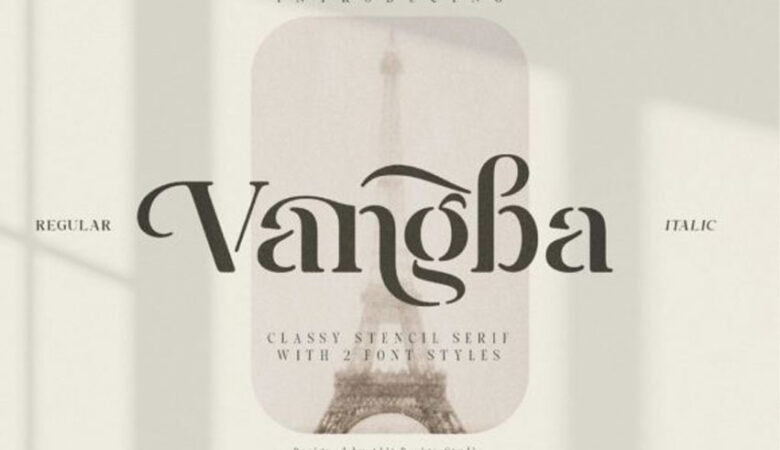 Vangba Font