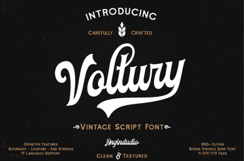 Voltury Font