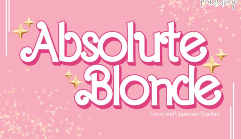 Absolute Blonde Font