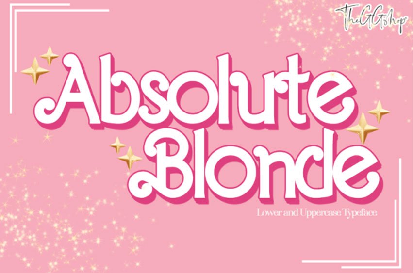 Absolute Blonde Font