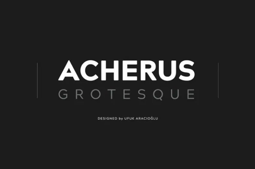 Acherus Grotesque Font