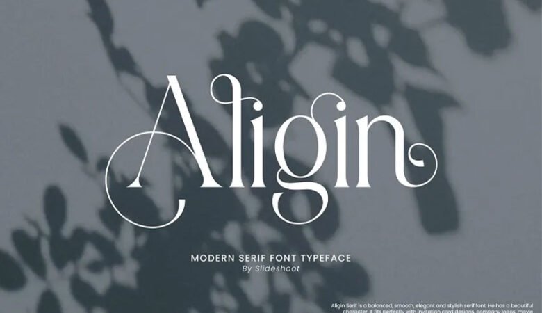 Aligin Font