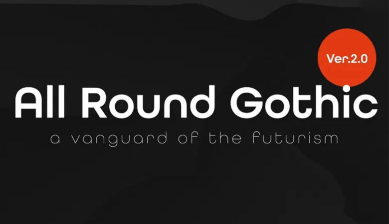 All Round Gothic Font