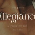 Allegiance Font