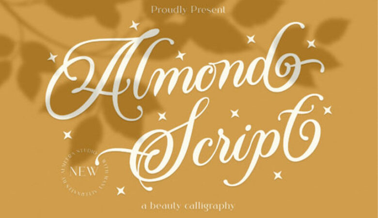 Almond Script Font