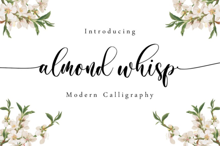 Almond Whisp Font