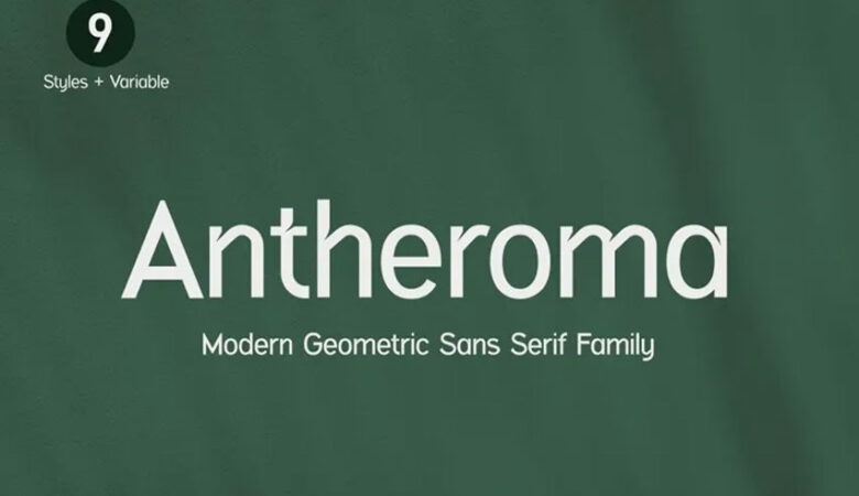 Antheroma Font