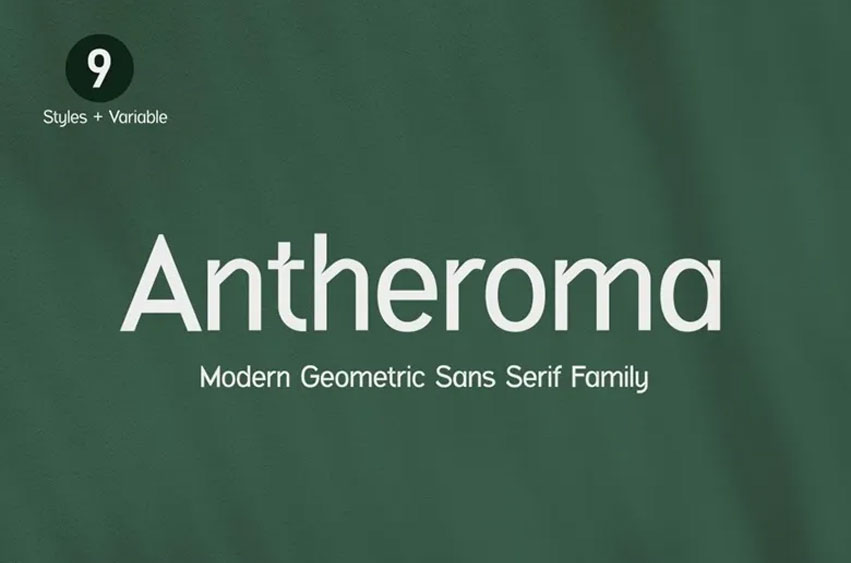 Antheroma Font