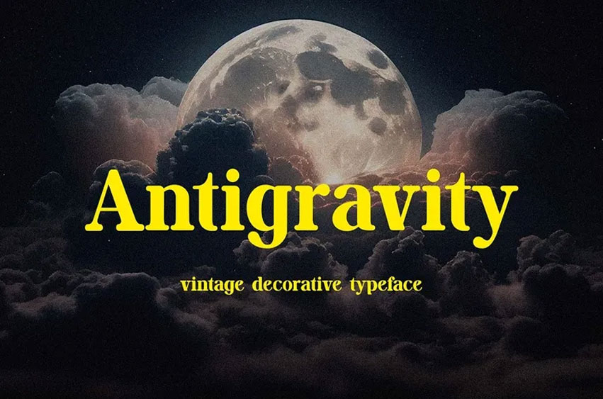 Antigravity Font