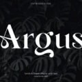 Argus Font