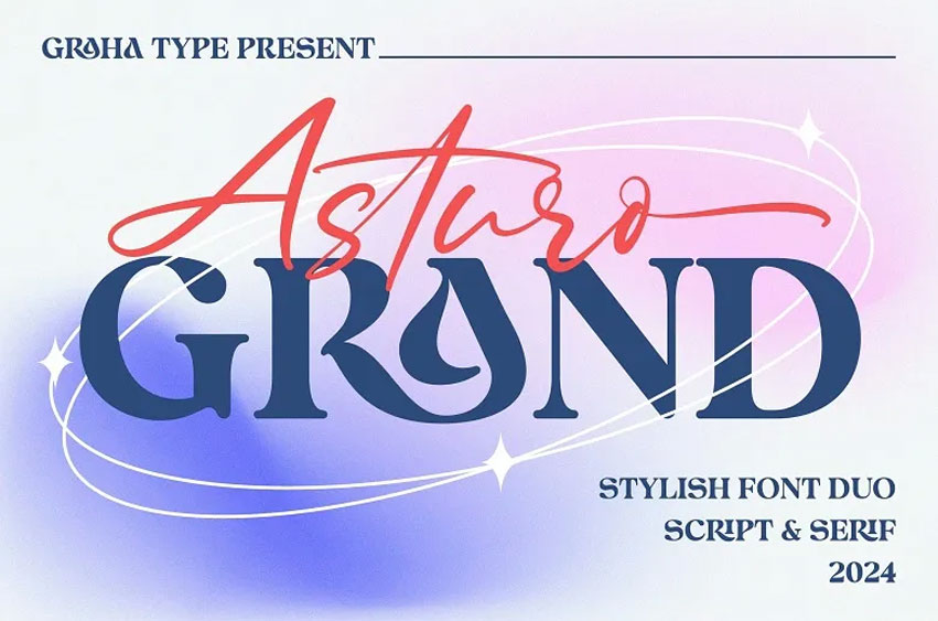 Asturo Grand Font