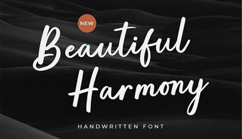 Beautiful Harmony Font