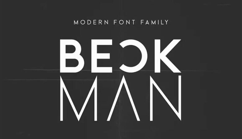 Beckman Font