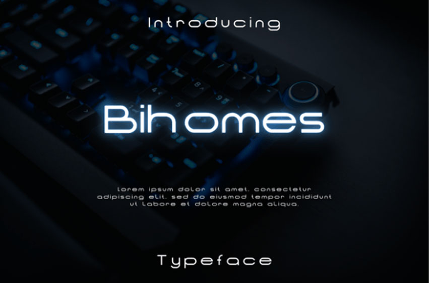 Bihomes Font