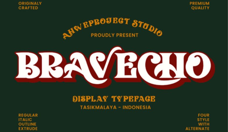 Bravecho Font