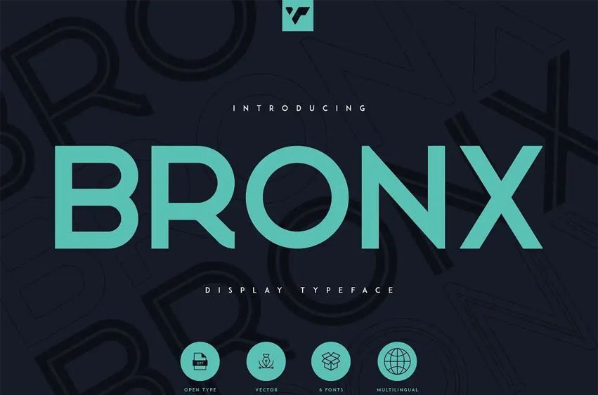 Bronx Display Font