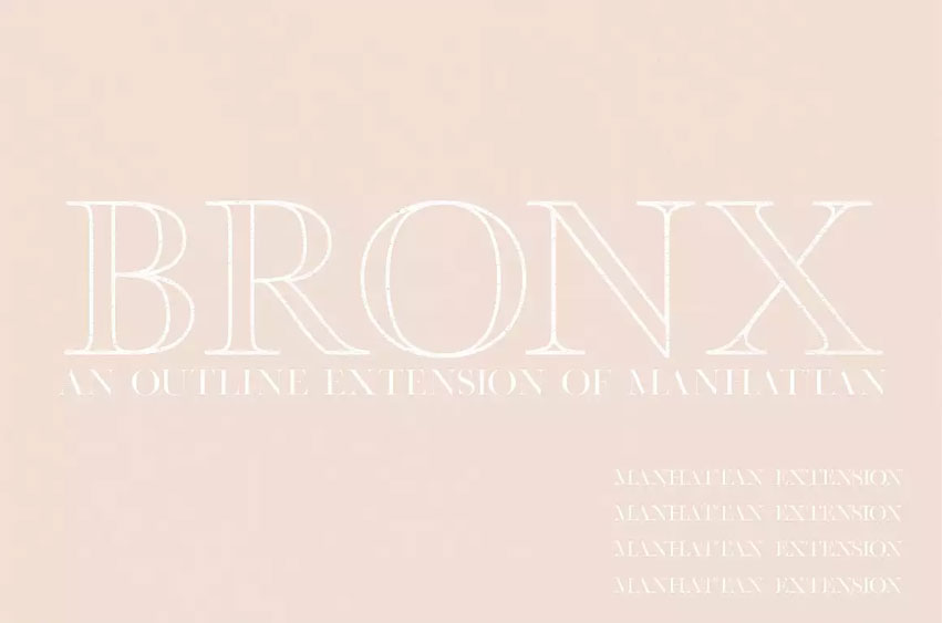 Bronx Font