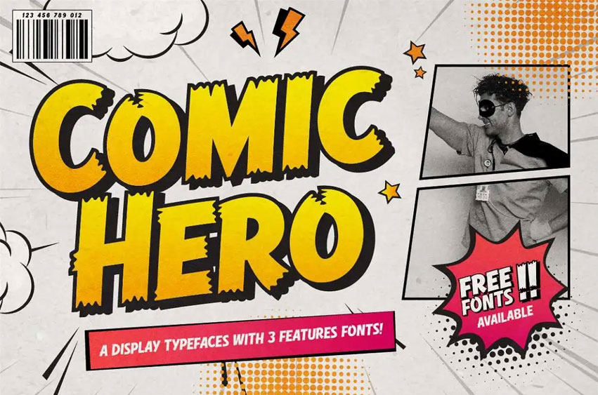 Comic Hero Font