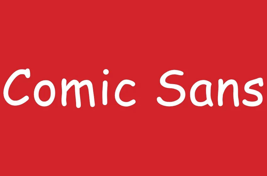 Comic Sans Font