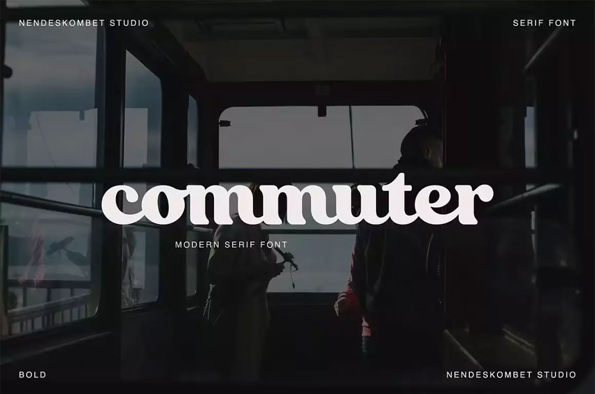 Commuter Font