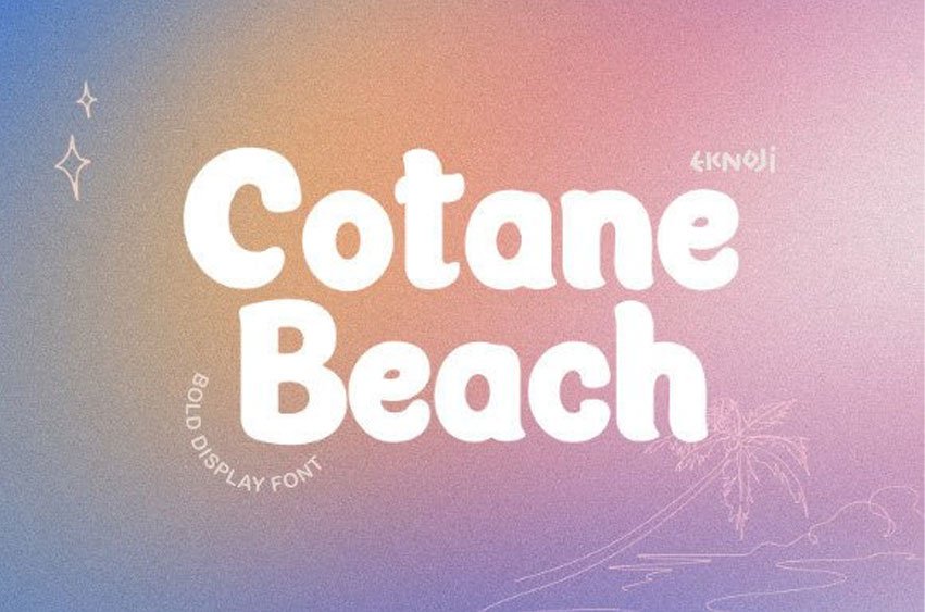 Cotane Beach Font