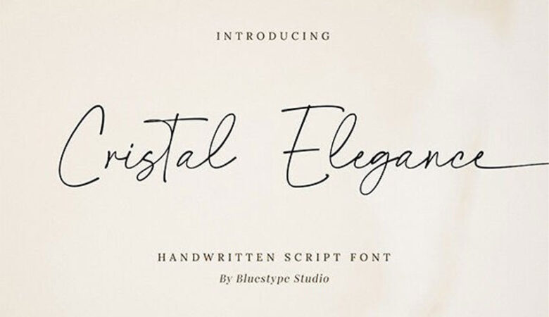 Cristal Elegance Font