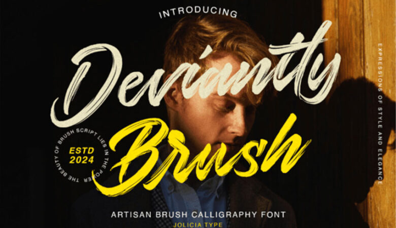 Deviantly Brush Font