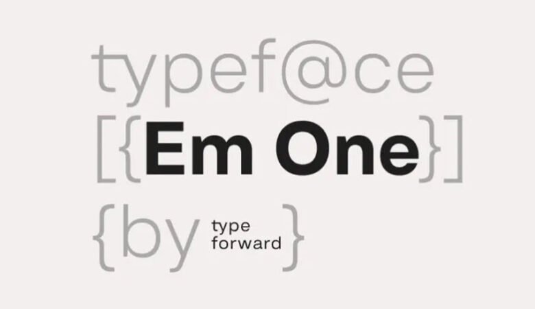 Em One Font