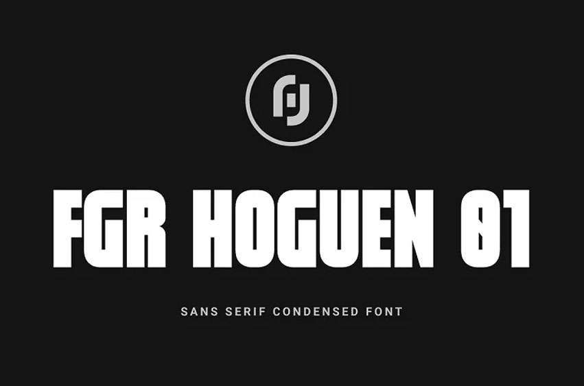 Fgr Hoguen 01 Font