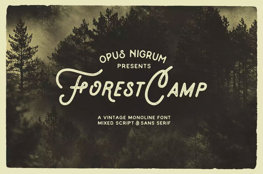 Forest Camp Font