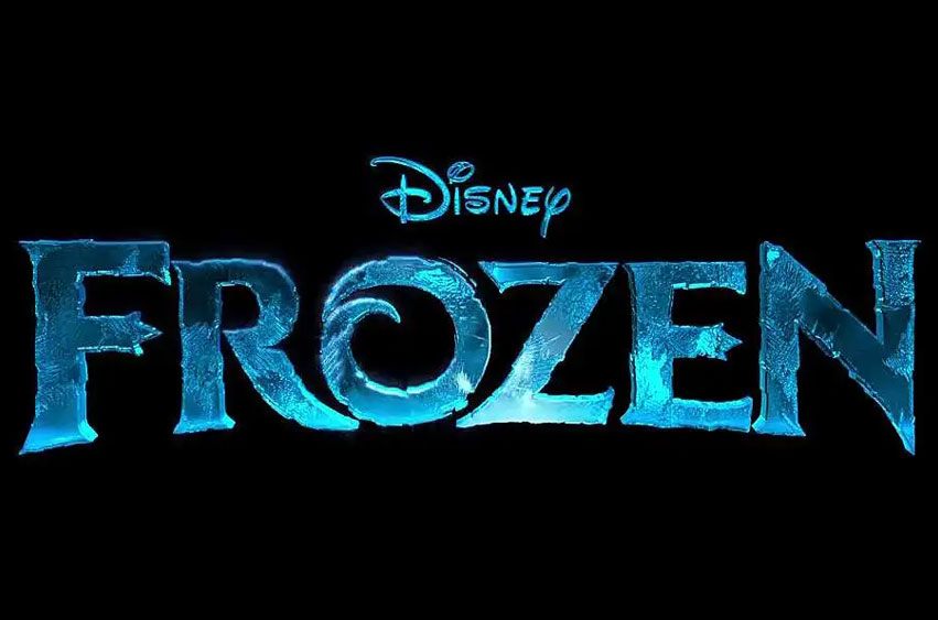 Frozen Logo Font